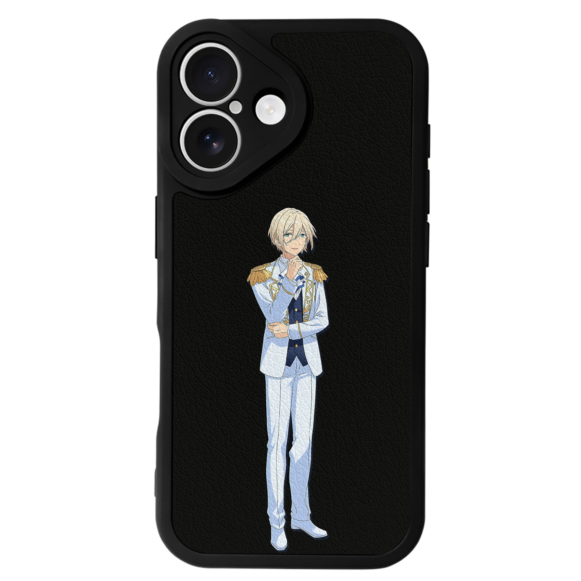 （画像用） あんさんぶるスターズ! Ensemble Stars 【iPhone 16シリーズ対応】シリコンスマホケース（レザー調） 材質：シリコン